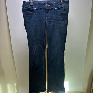 American Eagle Outfitters Dark Blue Slim Boot Jeans Size 8
